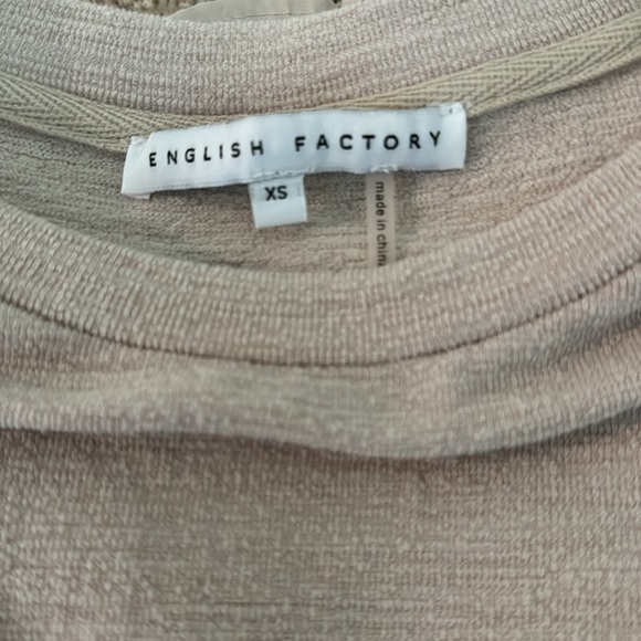 English Factory Women’s Short Sleeve Blouse - Picture 3 of 3